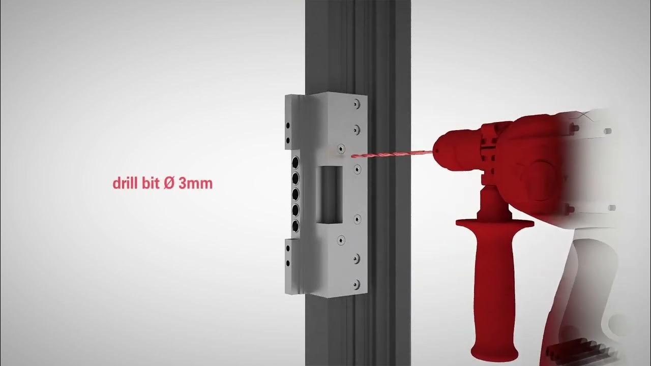 SFS Dynamic 3DF04 Hinge Open Out Doors Fitting & Adjustment