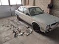 BMW e30 car body repair – WYMIANA PROGÓW