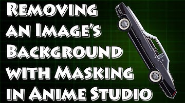 Cutting Out a Background with Masking in Anime Studio