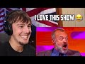 American Reacts to Graham Norton - Try Not to Laugh!