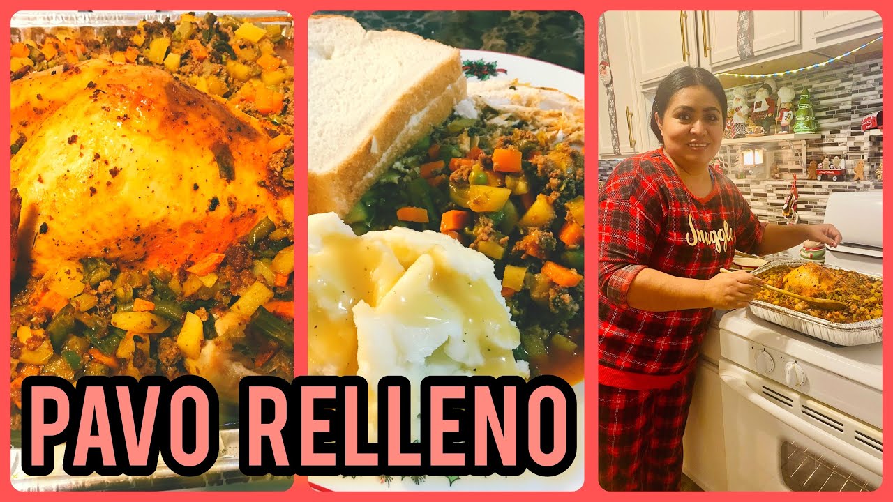 COMO HACER PAVO RELLENO