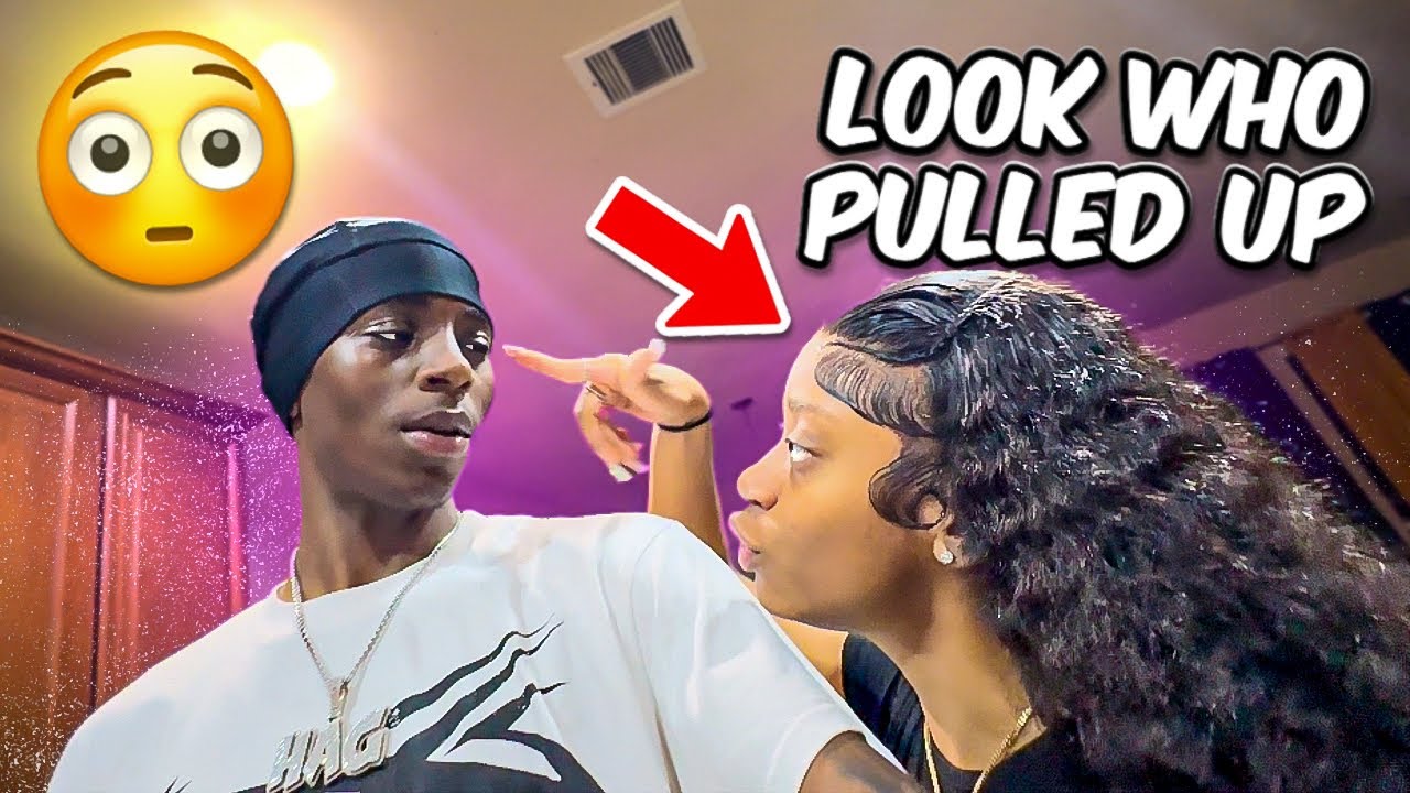 LOOK WHO PULLED UP ON ME !