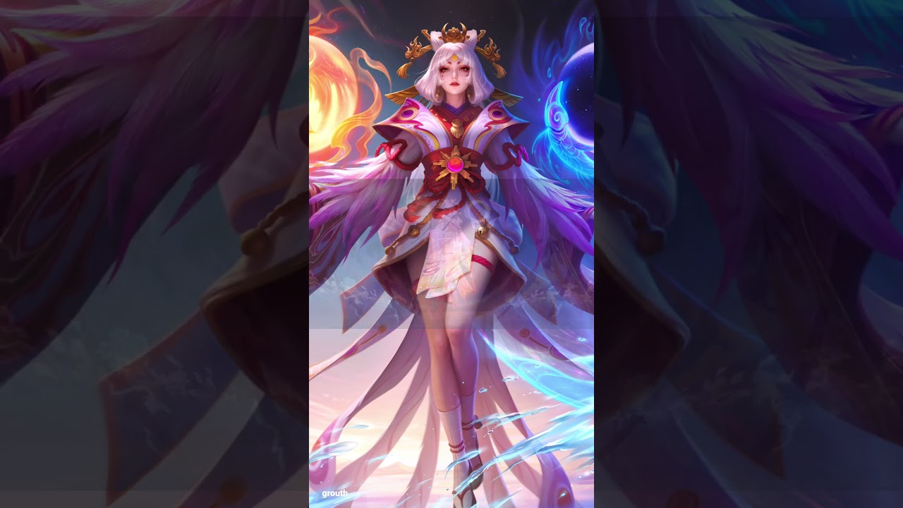Lunox Legend skin "Divine Goddess" Exclusive Interactive Animation. 