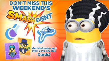 Bride of Frankenstein Minion Rush SMASH  EVENT - fullscreen gameplay walkthrough - iOs & android