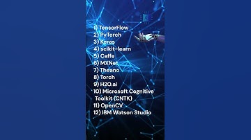 Unlocking the AI Revolution: 12 Tools & Frameworks to Watch Out For!