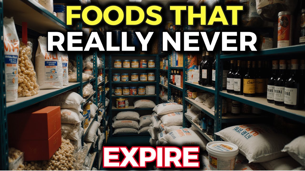 These 12 Foods to STOCKPILE that NEVER EXPIRE Longterm