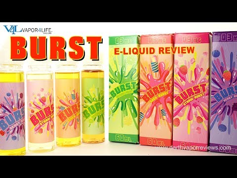 Burst E-Liquid Line Review - YouTube