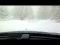 Mercedes-Benz E320CDI 4matic climbing in a LOT of snow ! :D