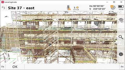 Leica MS60 Power point cloud data into Cloudworx for CAD