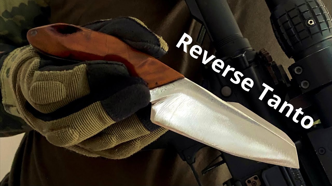 Making a Knife - Tactical Reverse Tanto