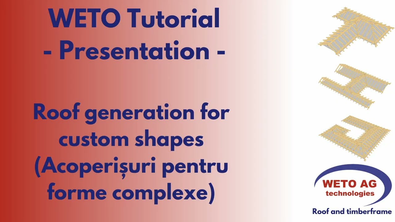 G3-General Tutorial: Manual Roof Design Tutorial T-H-G. Proiectare Manuală a Acoperișurilor T-H-G