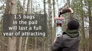 Stak'D Mineral Fountain for keeping deer on your property all year by Canada's leader! Rack Stacker