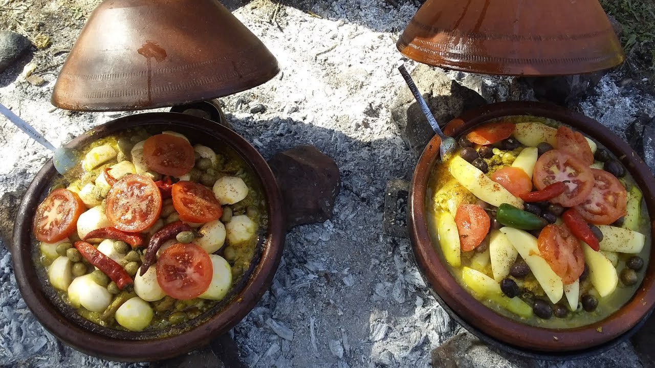 خرجة في الطبيعة مع العائلة اجواء رائعة مع اطباق لذيذة و شهية