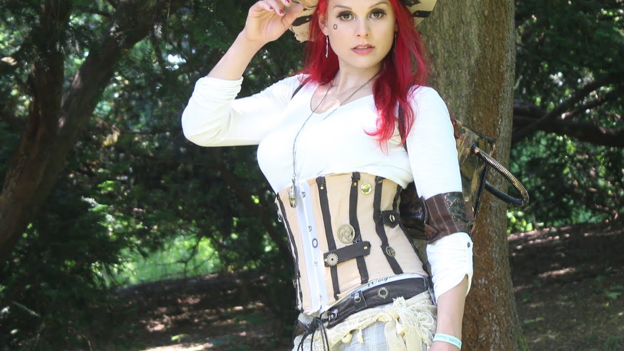 HOW TO Make A STEAMPUNK Corset, DIY do-it-yourself spray foam insulation