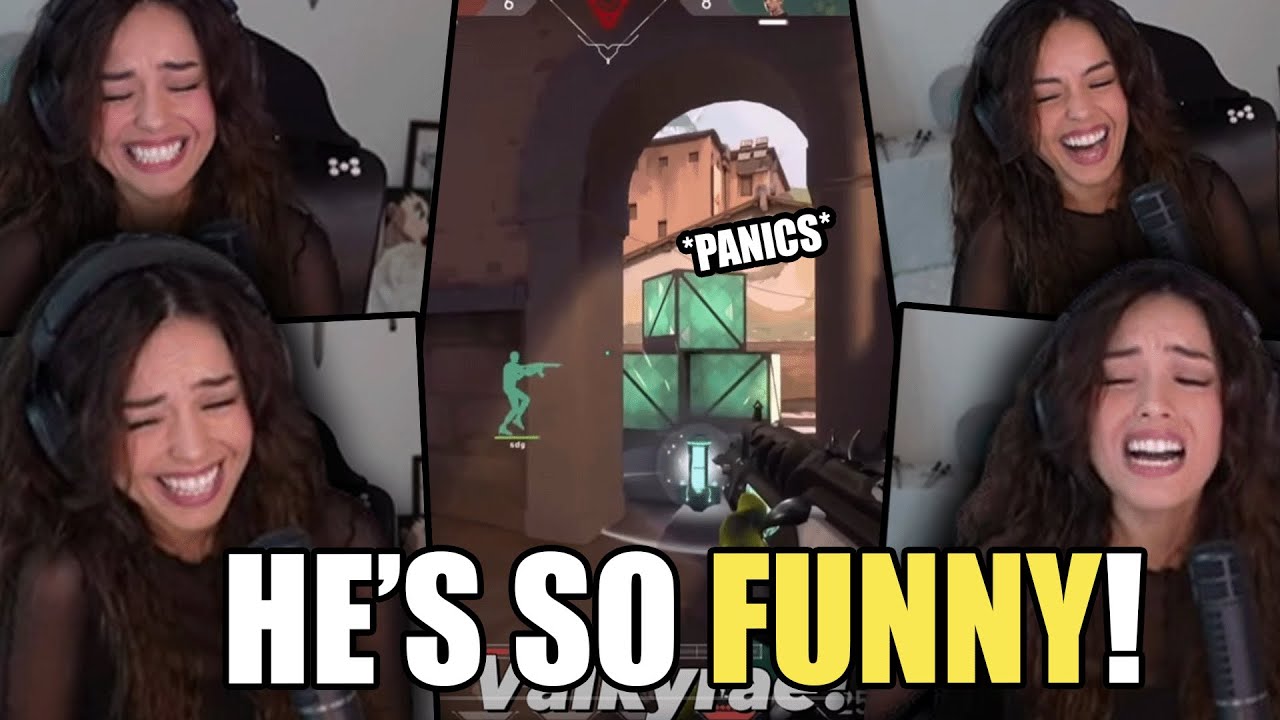 Valkyrae REACTS to Capped COMMENTATING her VIPERAE PLAYS