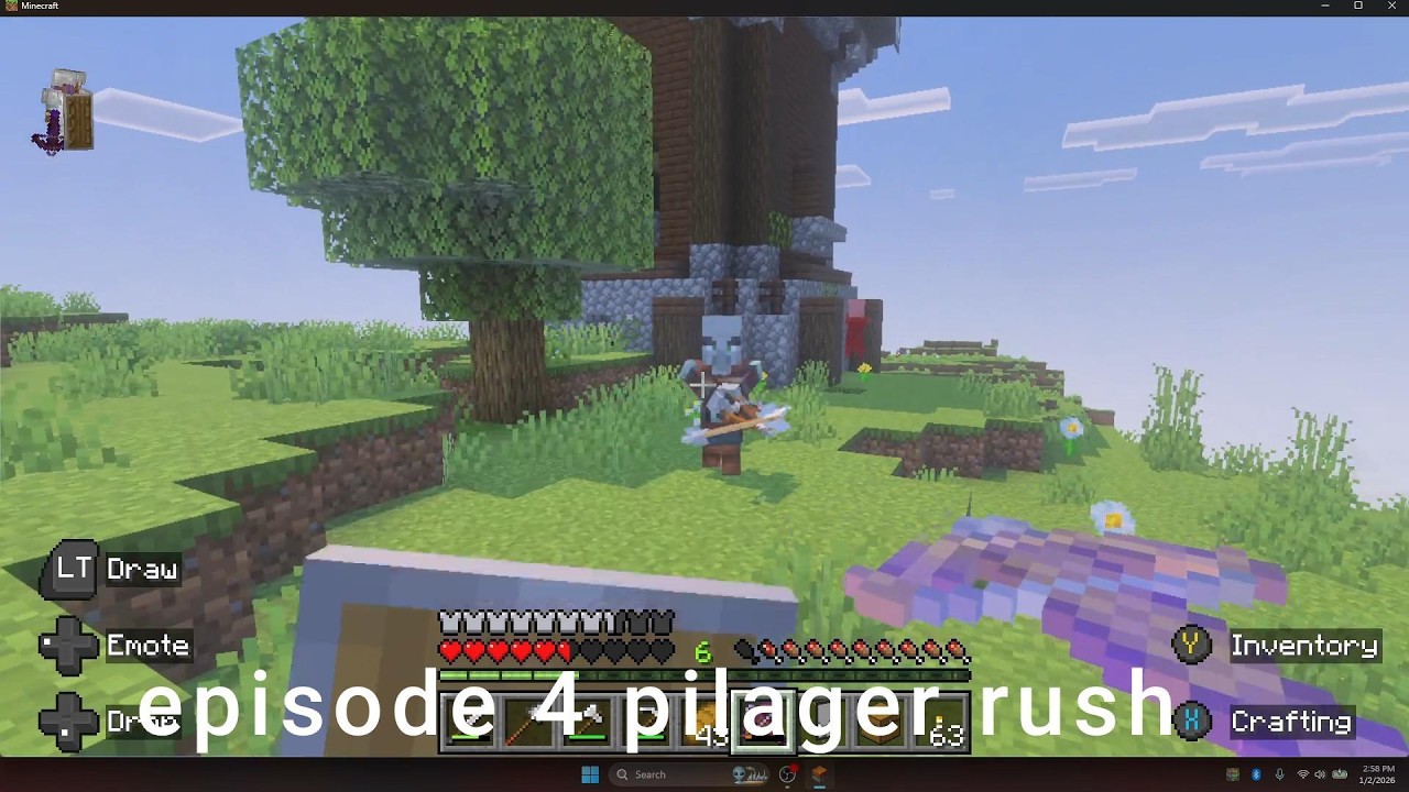 Minecraft survival day 4