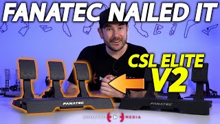 NAILED IT! - NEW Fanatec CSL Elite Pedals V2 Review