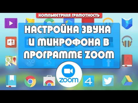 Почему в ZOOM не работает звук и микрофон?