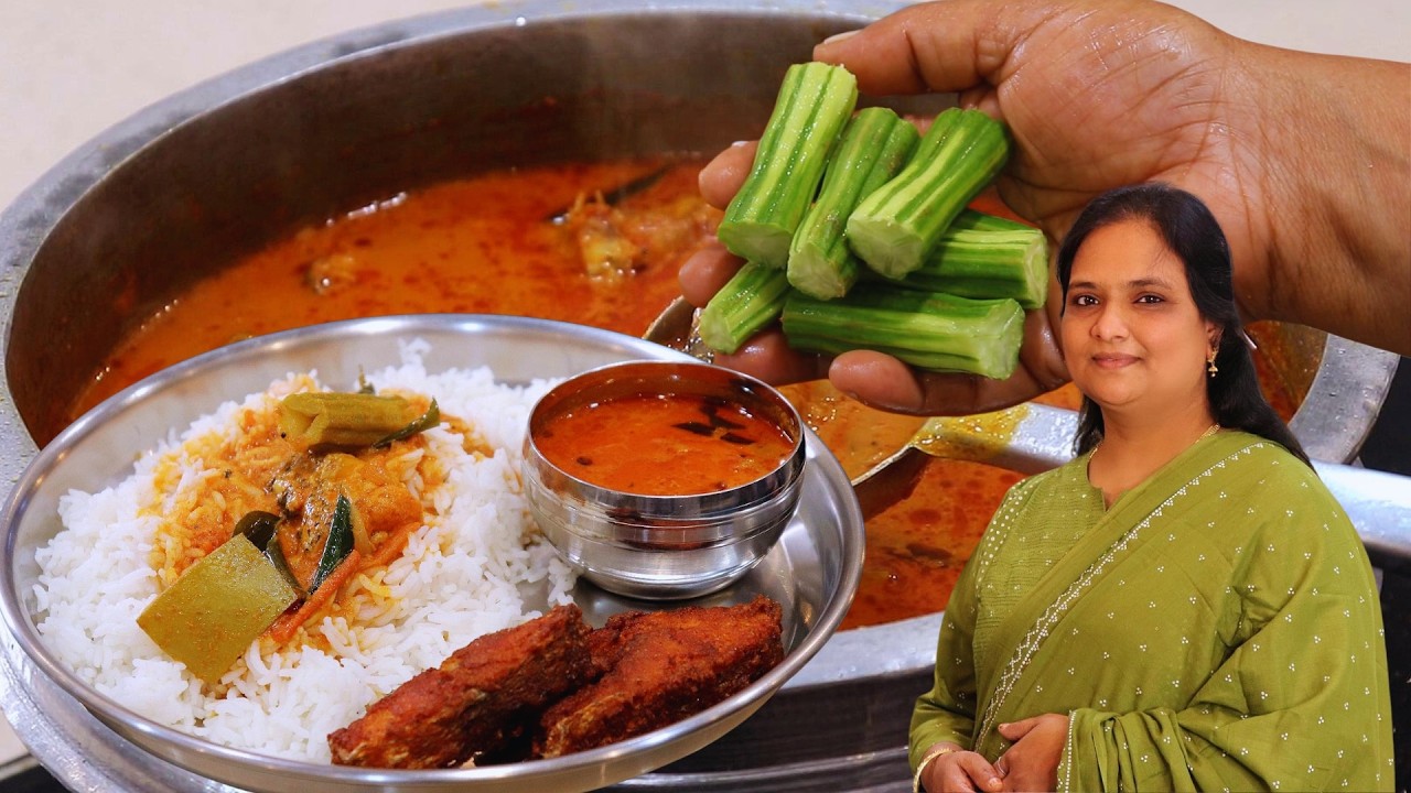 உங்களுக்கே மிச்சம் வைக்க மாட்டாங்க இன்னைக் லஞ்ச் இப்டி செய்ங்க | Meen Kulambu Meen Varuval Recipe