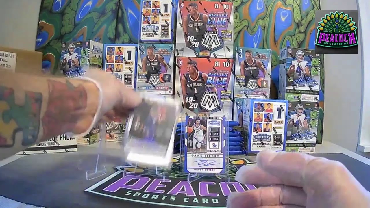 Personal Box Of Contenders Draft Picks Blaster Part 2 Youtube 