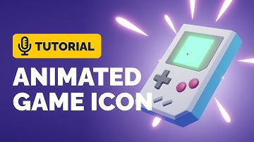 Blender 3.2 Animated Game Icon Tutorial | Polygon Runway