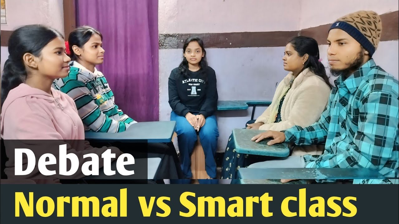 Debate on Normal vs Smart Classes: The Great Education Debate || group ...
