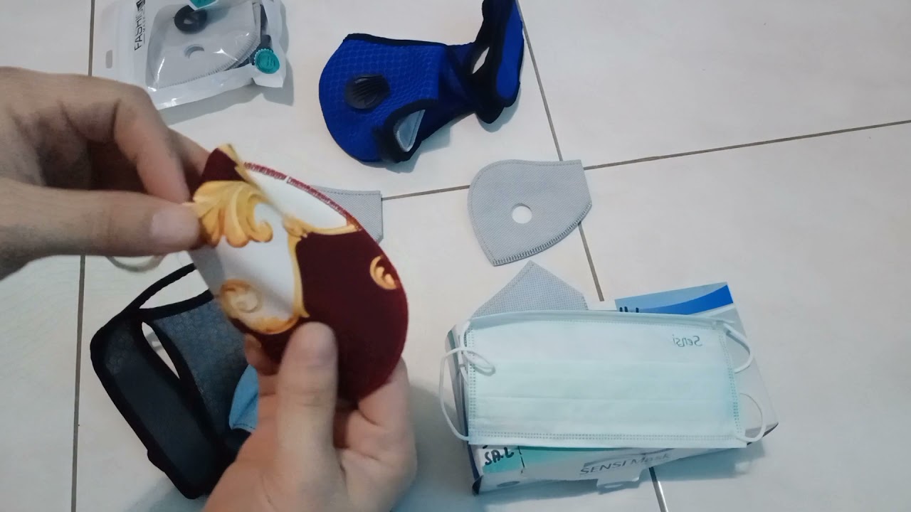Cara memperpanjang masa pakai masker refill N95 sportmask Rockbros