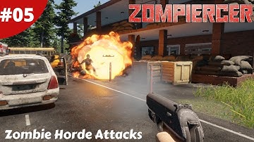 Fueling The Train A Zombie Horde Attacks - Zompiercer - #05 - Gameplay