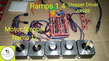 Setup 3D Printer | Ramps 1.4 + A4988 + Marlin + Pronterface + Slicer + Motor Stepper