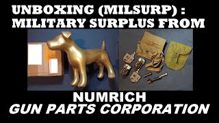 UNBOXING 145 NUMRICH GUN PARTS CORPORATION Pouches Shovel Cover Launchers got Grenades