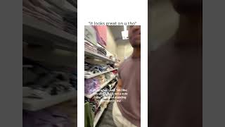 "it looks great on u tho" (Via:adriannaa.a/tt) #viral #funny #skirt #shortvideo #shorts #fyp #cute