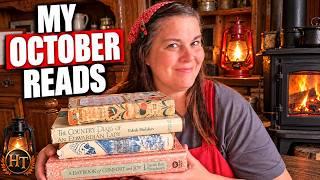 THE BOOKS I’M READING THIS OCTOBER  | LANTERNS & SLOW LIVING