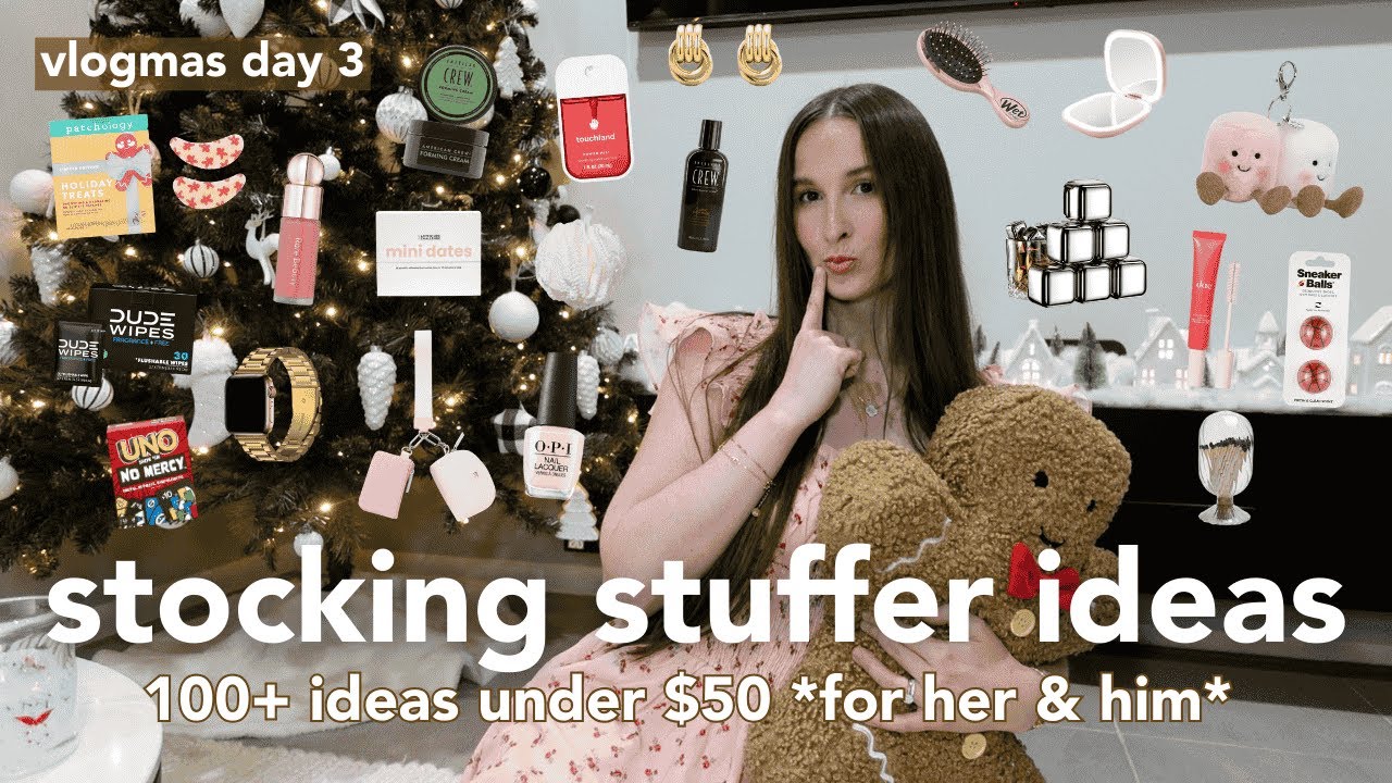 Более 100 идей подарков под елку стоимостью до 50 долларов! | Vlogmas, День 3