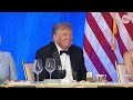Trump reacts to White House Correspondents' Dinner award for reporting on Epstein relationship