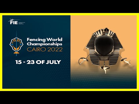 Cairo 2022 FENCING WORLD CHAMPIONSHIPS - DAY03 Piste Yellow