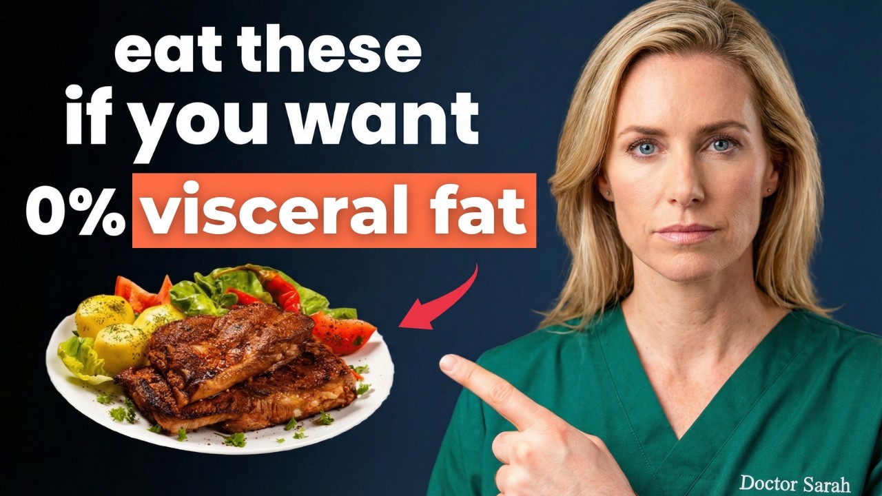 Eat THESE Every Day to Get 0% Visceral Fat After 60 | Dr. Sarah Mitchell