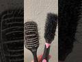 How to clean hair brushes the right way at home #shorts #curlyhair #haircare