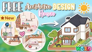 New ALL FREE Aesthetic Family House Design Home Designer Update Toca Boca House Ideas