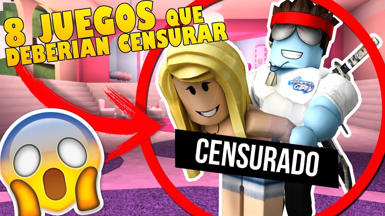 8 NUEVOS JUEGOS QUE DEBERIAN CENSURAR en ROBLOX y QUE NO ...