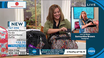 HSN | Samantha Brown To-Go 08.13.2021 - 05 PM