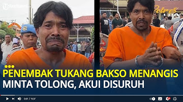 Sambil Menangis, Pengakuan Tersangka Penembak Tukang Bakso di Lhokseumawe, Disuruh Seseorang