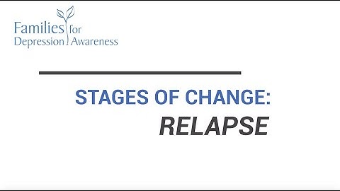 Step six in the Stages of Change: Relapse