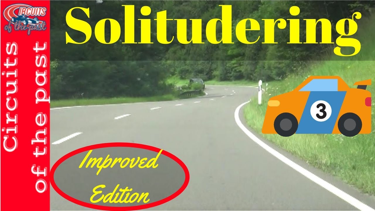 Solitudering Onboard Lap - Improved version with map and voice over