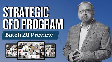 Strategic CFO Program Batch 20 Preview