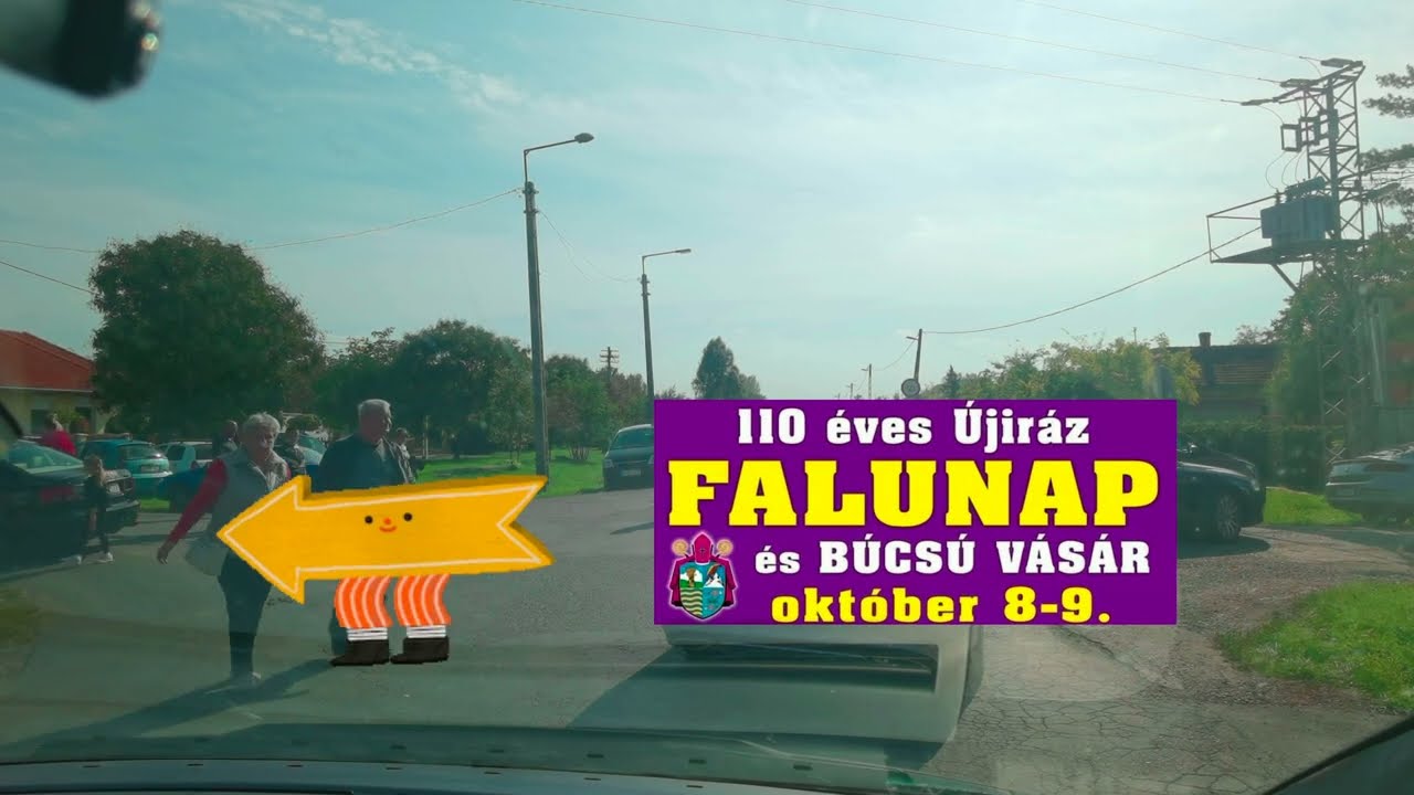 Szeghalom - Csökmő - Újiráz (driving in Hungary)