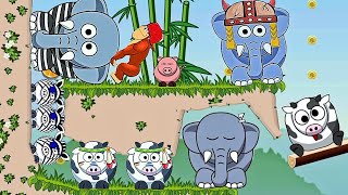 Update Animals vs Elephant: Puzzle 🐘🐑 {3}, News Gameplay 2022, Android Games screenshot 2