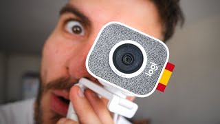 Logitech STREAMCAM  La Mejor WEBCAM Calidad Precio?  review en Español VS Brío 4K