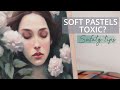 Are soft pastels toxic how to paint with them safely  timelapse painting
