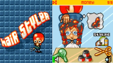 Hair Styler JAVA GAME FROM MOTOROLA (PlayCom Game Design AB 2004)
