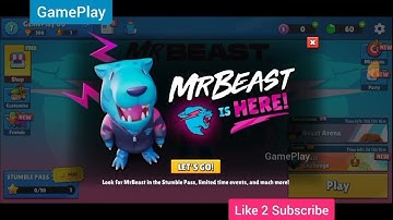 Mr Beast 🔥 Arena Stumble Guys Gameplay walkthrough | Aug 12th | #stumbleguys #mrbeast #gameplay